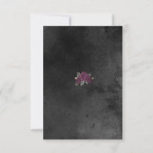 棺バラハロウィン結婚ズ サンキューカード (裏面)