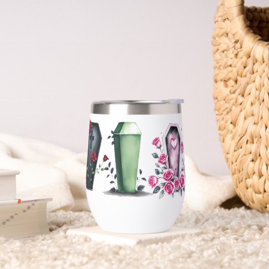 棺マグカップタンブラーゴシックウォーターボトル (リビング)