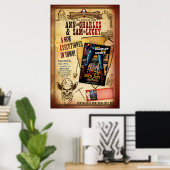 棺桶の合宿ポスターでの生活 ポスター (ホームオフィス)