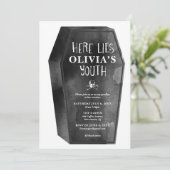 棺桶パーティー　ここに私の青春が眠る 招待状 (スタンド正面)