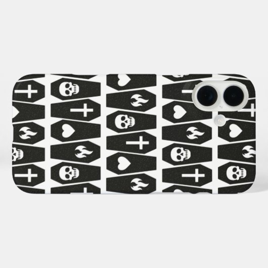 棺桶 Case-Mate iPhoneケース (裏面 (横))