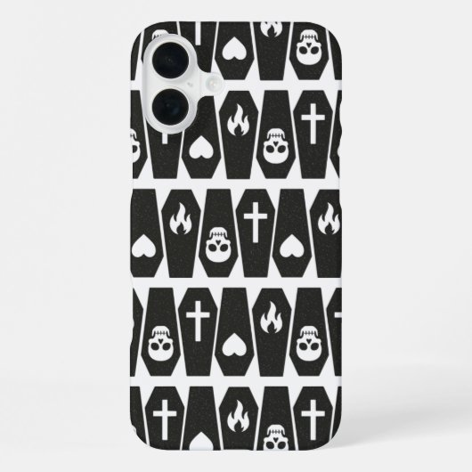 棺桶 iPhoneケース (裏面)