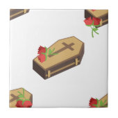 棺絵文字 タイル (正面)