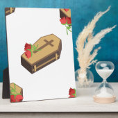 棺絵文字 フォトプラーク (側面)