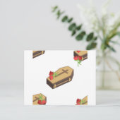 棺絵文字 ポストカード (スタンド正面)