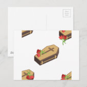 棺絵文字 ポストカード (正面/裏面)