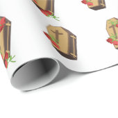 棺絵文字 ラッピングペーパー (ロールコーナー)