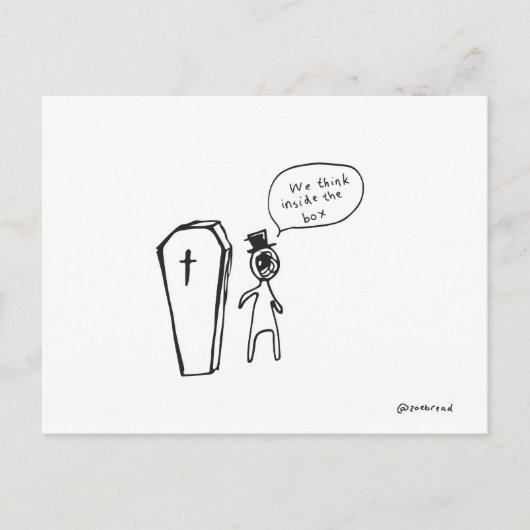 棺葉書 ポストカード (正面)