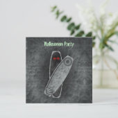 棺 – ハロウィン招待状 招待状 (スタンド正面)