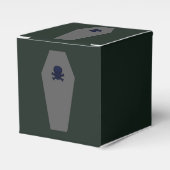 棺（灰色） フェイバーボックス (正面サイド)