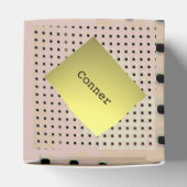 椅子からのグリッドパターン フェイバーボックス (上部)