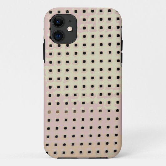 椅子からのグリッドパターン Case-Mate iPhoneケース (裏面)