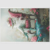 椅子にお洒落優雅なエキゾチックな猫を引き離す 薄葉紙 (正面)