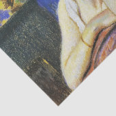 椅子にもたれかかった女性 薄葉紙 (詳細)