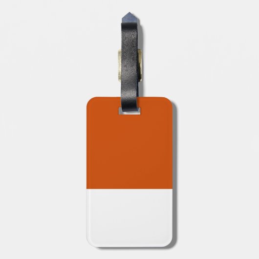 椅子の下の子猫 ラゲッジタグ (裏面縦)