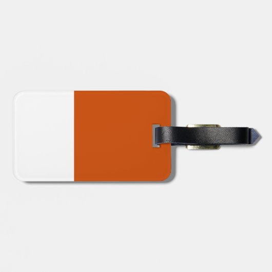 椅子の下の子猫 ラゲッジタグ (裏面横)