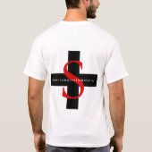 椅子の手 Tシャツ (裏面)