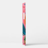 椅子の横の青いフリップフロップ Case-Mate iPhoneケース (裏面 / 右)