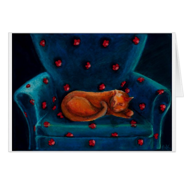 椅子の猫 (正面横)