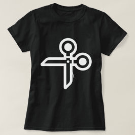 椅子の集団のはさみ Tシャツ