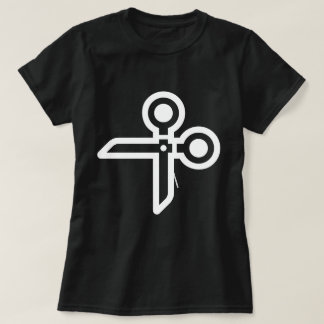 椅子の集団のはさみ Tシャツ