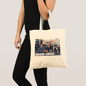 椅子の集団のトート トートバッグ (正面(商品))