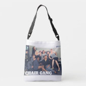 椅子の集団のバッグ クロスボディバッグ (裏面)