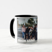 椅子の集団の季節2の外側 マグカップ (正面左)