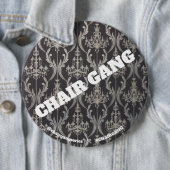 椅子の集団の背景ボタン 缶バッジ (インサイチュ)