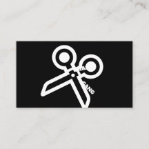 椅子の集団は名刺を切ります