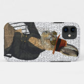 椅子のHoratioのノウサギ Case-Mate iPhoneケース (裏面(横))