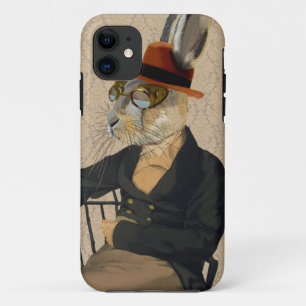 椅子のHoratioのノウサギ iPhone 11 ケース