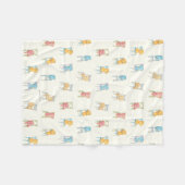 椅子パターンに関係します フリースブランケット (正面(横))