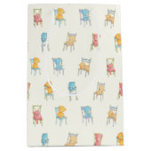 椅子パターンに関係します ミディアムペーパーバッグ (正面)