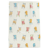 椅子パターンに関係します ミディアムペーパーバッグ (裏面)