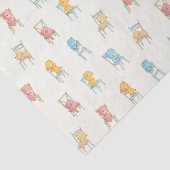 椅子パターンに関係します 薄葉紙 (詳細)