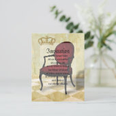 椅子王室のとクラウン 招待状 (スタンド正面)