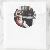 椅子集団のバックルームシール ラウンドシール (バッグ)