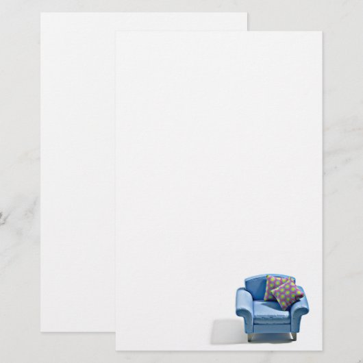 椅子 便箋 (正面/裏面)