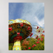 椅子O飛行機 ポスター (正面)