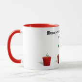 植えられたマグであるところ開花 マグカップ (左)