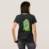 植えられた場所で咲く ヒマワリ Tシャツ | 励まし (裏面フル)