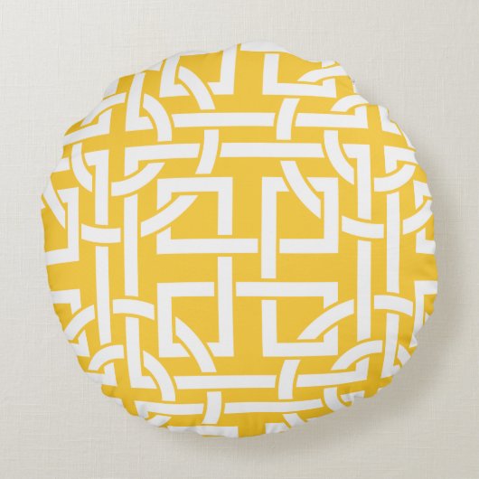 植えられた場所で成長するヴィンテージ鳥フローラ ラウンドクッション (裏面)