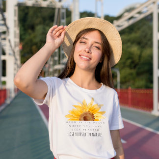 植えられた場所で育つ Tシャツ