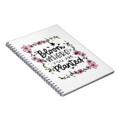 植えられた開花 ノートブック (右側)