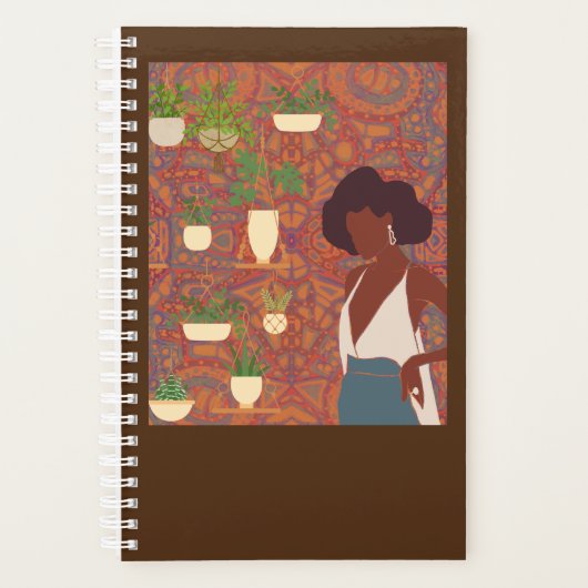 植えられた プランナー手帳 (正面)