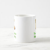 植えるために作られた面白いガーデニングブーツ コーヒーマグカップ (中央)