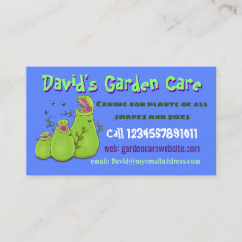 植おもしろい物庭園気に業 名刺