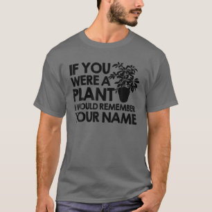 植おもしろい物愛好者の贈男性へり物,女性クールの植物Ga Tシャツ