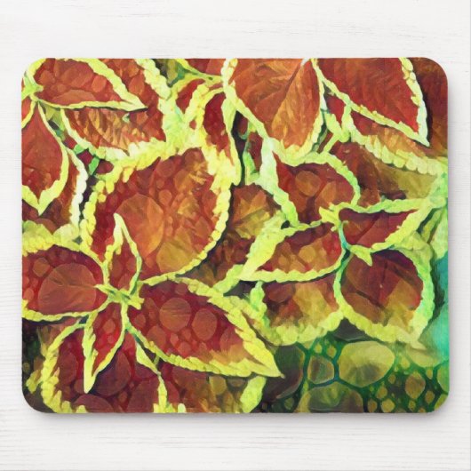 植かわいらし物 マウスパッド (正面)